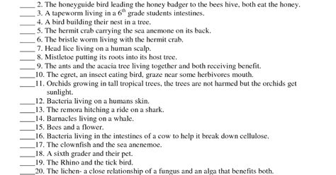 Symbiosis practice worksheet answer key pdf › athens mutual student corner