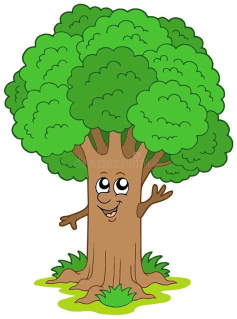 Animated Cartoon Tree With Face Motion Design Is The Best Way To