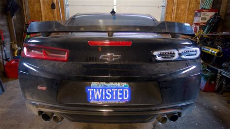 New Tail Lights For My Camaro Ss Diy 6th Gen Youtube