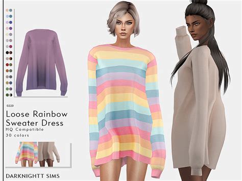 Sims 4 Oversized Sweater
