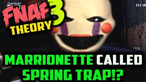 Marionette Confirmed For Fnaf 3 And Called Springtrap Five Nights At