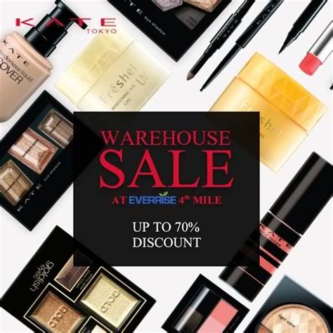 Special promotion for two days only. Everrise KATE Warehouse Sale in Malaysia | Warehouse sales ...