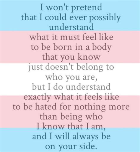 Trans Ally Pride Quotes Words Of Wisdom Woman Quotes