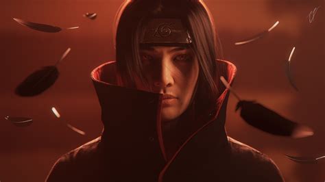 Itachi Uchiha Realistic Fan Art By Vish1756 Character Art 3d