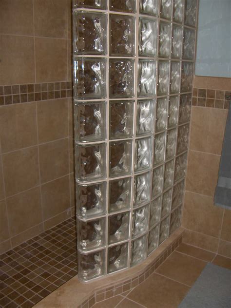 Pin By Phyllis Ron Pufahl On For The Home Glass Block Shower Glass Block Shower Wall Small