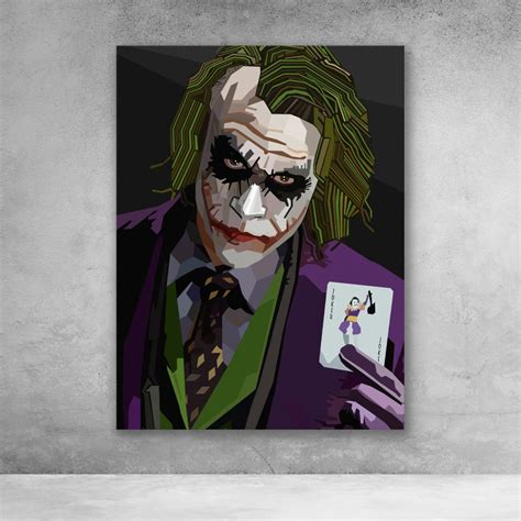 Lord sophie adlı kullanıcının koleksiyonu • son güncelleme: Joker Card Dark Knight Wall Art