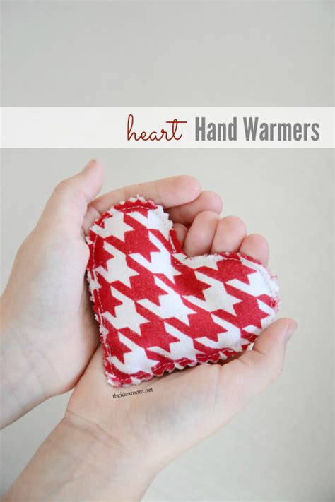 Diy Heart Hand Warmers The Idea Room