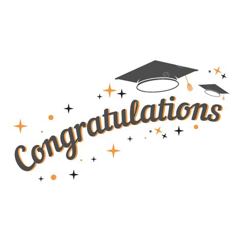 Greeting Congratulations Sign For Graduation Graduate Congrats Graduation Png And Vector With