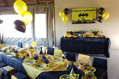 Batman party supplies — batman birthday ideas. Imagine The Venue - Kids Party Venues