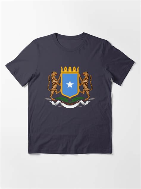 somalia coat of arms t shirt for sale by tonbbo redbubble somalia t shirts somalia flag