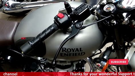 Royal enfield classic 350 is a cruiser bikes available at a starting price of rs. Royal Enfield Grey Gun 350cc (First look) - YouTube