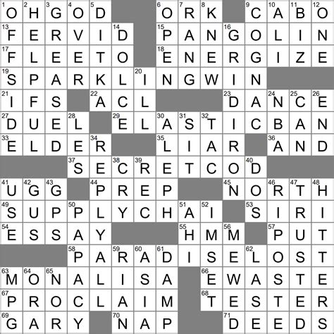 LA Times Crossword 16 Jun 23, Friday - LAXCrossword.com