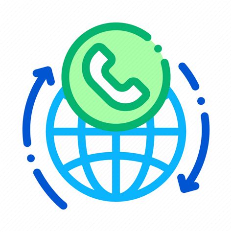 Calling Online System Telecommunications Voip Icon Download On