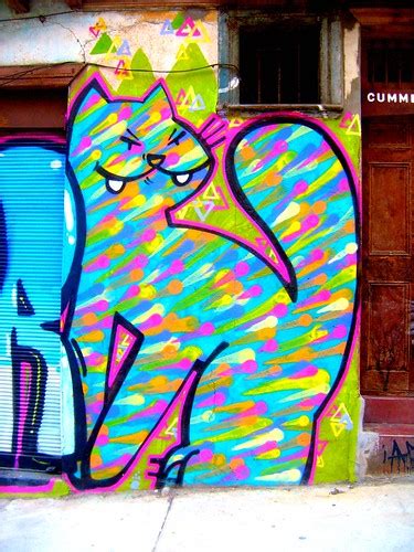 Cybergata Cat Graffiti Kitteh Street Art From Around The World