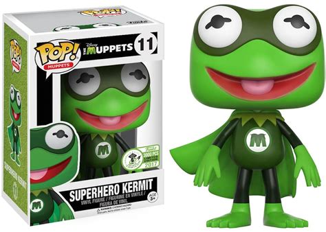 Funko Pop Movies The Muppets Kermit The Frog Superhero Emerald City