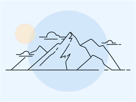 Free Free 151 Outline Simple Mountain Svg SVG PNG EPS DXF File