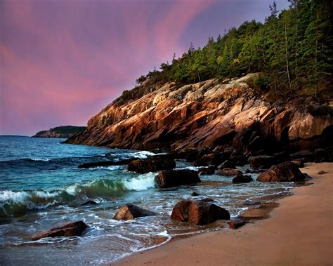 Items Similar To Maine Art Print Maine Coastal Landscape Ocean Beach