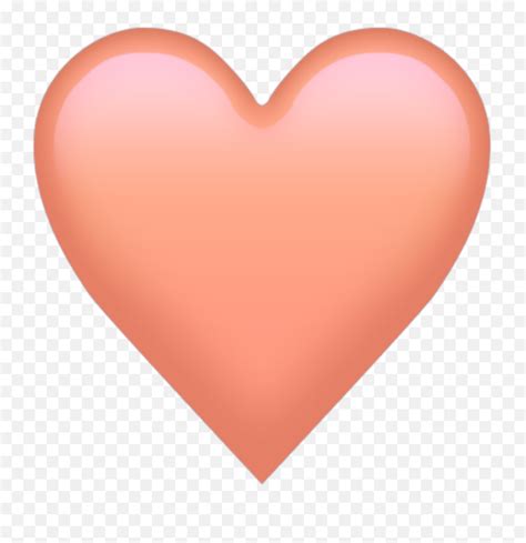 Freetoedit Emoji Heart Peach Heartpeach Emoji Png Free Transparent