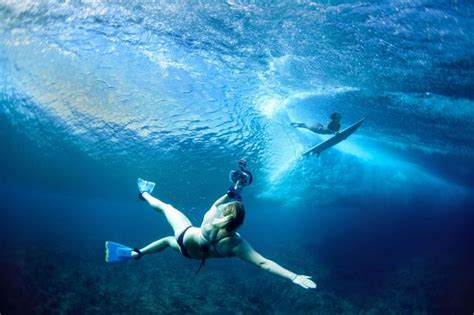 Surfer Babes Off Hawaiian Coast Daily Record