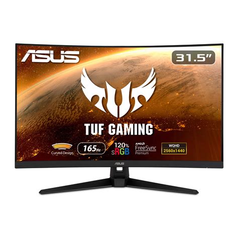 Asus Tuf Gaming 32 1440p Hdr Curved Monitor Vg32vq1b Qhd 2560 X 1440
