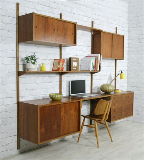 Italian wall unit with desk 038s by tomasella. 17 Best images about Mid century wall units on Pinterest ...