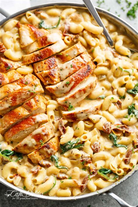 Tuscan Style Chicken Mac And Cheese Is Crazy Easy To Make