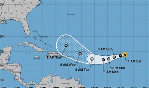 Hurricane Irma Projected Path Atlantic Ocean Today