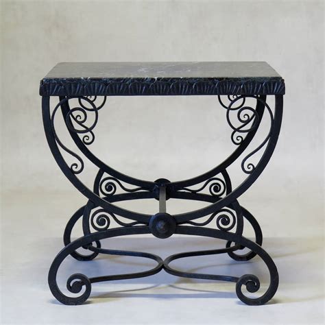 Small Wrought Iron Side Table Modern Console Tables Entryway Tables