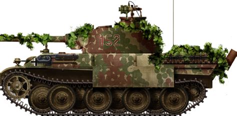 Ausf G Late Ambush Camouflage Pattern And Ir Sight System Western