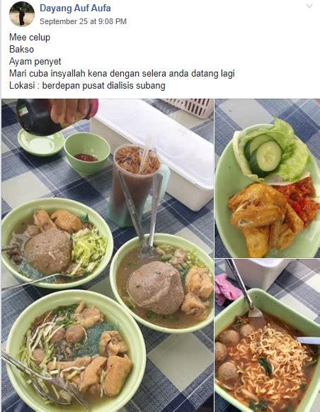 Facilities:mini market,playground,jogging track,24 hour security,cable tv, cooking allowed, near ktm/lrt, washing machine. Farhana Jafri: Warung Bakso Mengancam, Subang Bestari