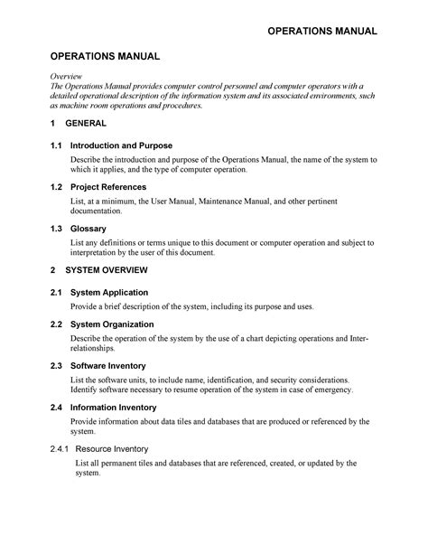 40 Plantillas De Manual De Instrucciones Gratis Manual De Operaciónusuario Mundo Plantillas
