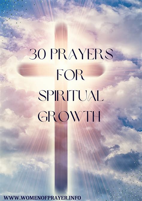 30 Prayers For Spiritual Growth