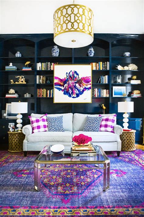 Modern Living Rooms With Oriental Rugs Baci Living Room