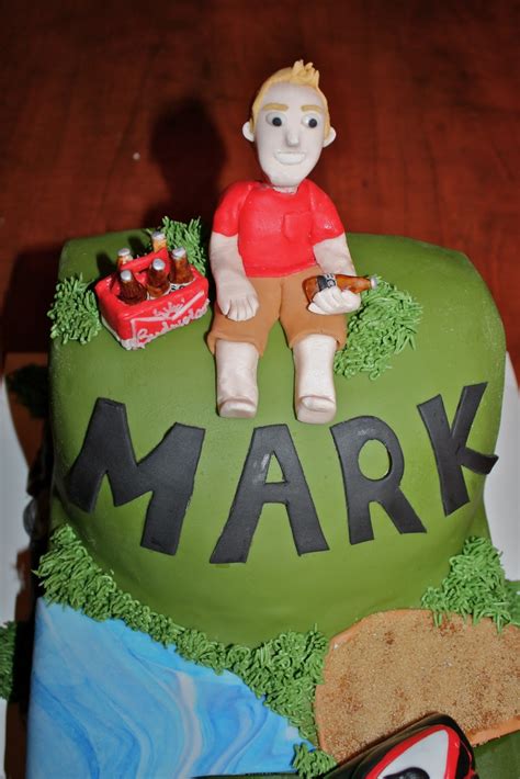 What to buy for 40th birthday male. Hayley's Cakes!!: 40th Birthday Cake - Beer and Golf ...