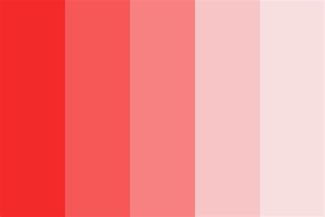 Red Tint Color Palette
