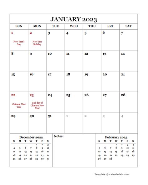 2023 Printable Calendar With Malaysia Holidays Free Printable Templates