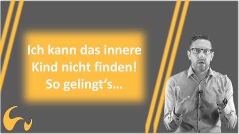 Ich meine das vollkommene kind mit den leuchtenden augen, das damals voller lebensfreude und. Ich kann mein inneres Kind nicht finden! - YouTube