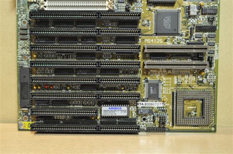 Computrend Ms 4125 V31 486 Cpu Vlb Motherboard 8 Ram Slots 254mm X