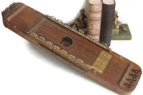 Antique Ukelin Ukulele Violin Harp Instrument Stringed