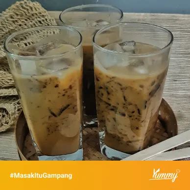 Resep Es Kopi Latte Jely #JagoMasakMinggu8 Sederhana Rumahan dari Lila
