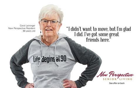 What to buy for seniors. New Perspective Senior Living Ad Campaign Gives Real Voice ...