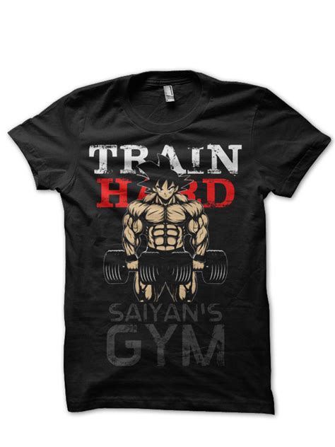 Check spelling or type a new query. Train Hard Goku Black Tee - Swag Shirts