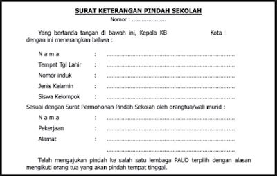 0 ratings0% found this document useful (0 votes). Contoh Format Surat Keterangan Pindah Sekolah SD, SMP, SMA ...
