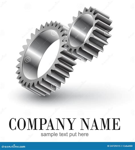 Logo Gears Stock Vector Illustration Of Innovation Company 24729215