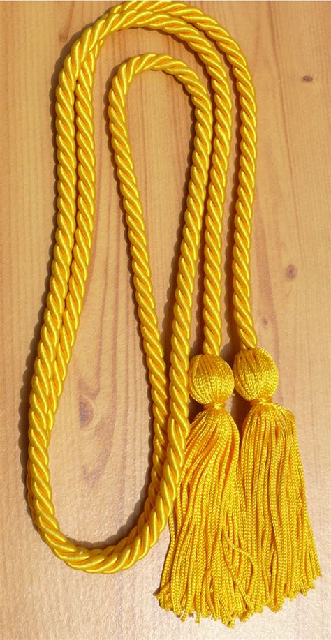 Gold Graduation Honor Cords From School Honor Cord