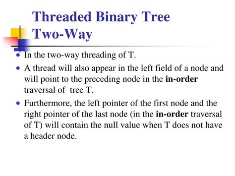 Ppt Threaded Binary Tree Powerpoint Presentation Free Download Id