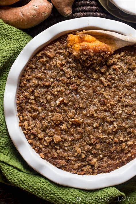 Sweet Potato Casserole With Pecan Streusel Topping Best