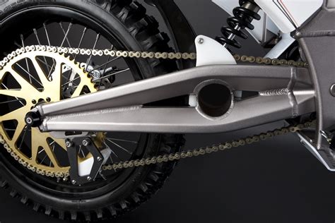 They allow the use of shock absorber assemblies and the pivoting swing. 2010 Zero MX Electric Motorcycle: Swing Arm