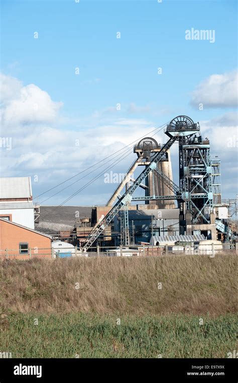 Hatfield Main Colliery South Yorkshire Coal Mine Stock Photo Alamy