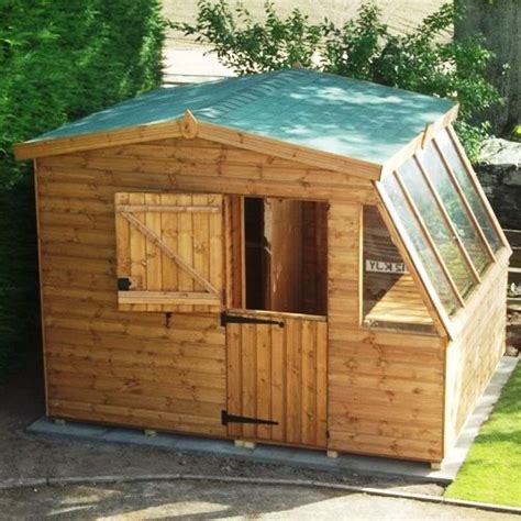 Shop wayfair for all the best wood potting tables. Greenhouse Potting Sheds | Upgraded Combi Potting Shed ...
